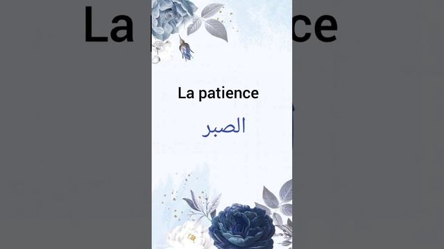 ما معنى الطموح، الإرادة، الصبر... بالفرنسية؟#تعلم_اللغة_الفرنسية смотреть онлайн
