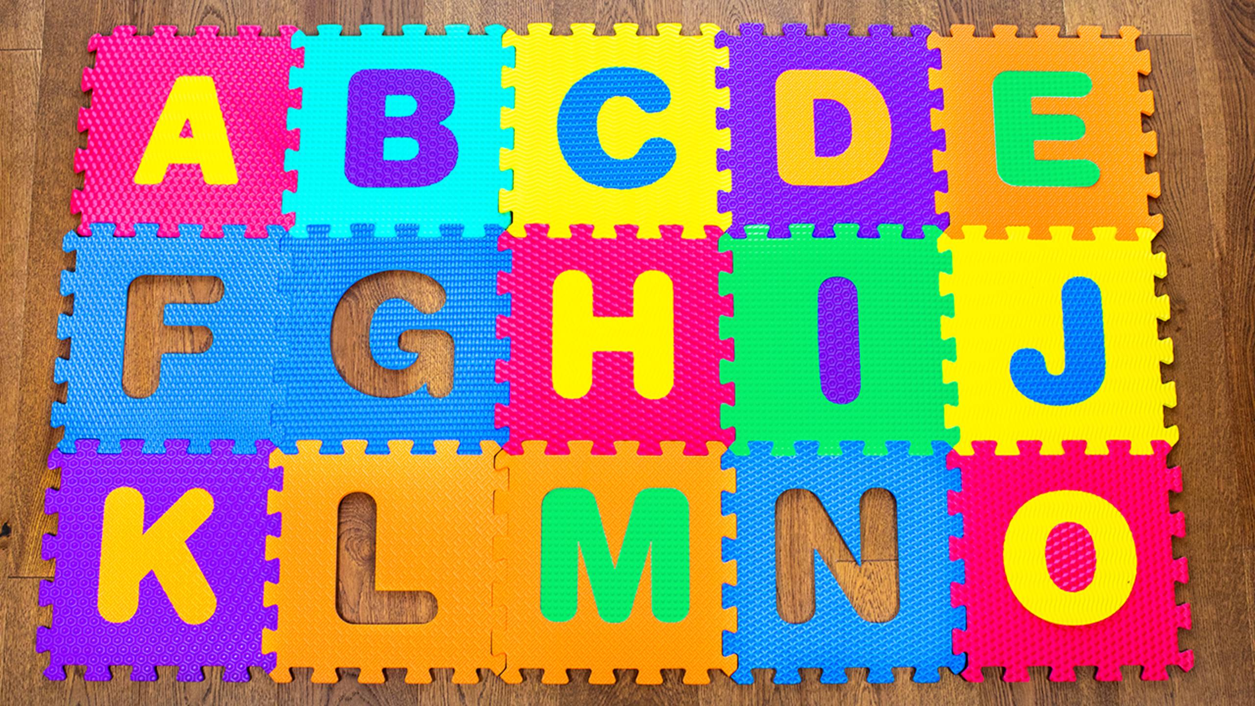 Большой Пазл для Детей - Английский Алфавит! смотреть онлайн