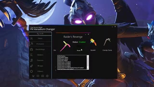 Fortnite skin changer RARE skin For FREE Vanadium Changer смотреть онлайн