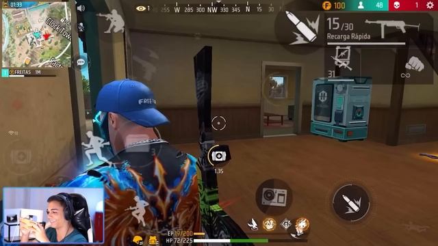 REVELEI AS CONFIGURAÇÕES QUE ME PERMITEM FAZER O IMPOSSÍVEL SOLO VS SQUAD!! FREE FIRE MOBILE смотреть онлайн