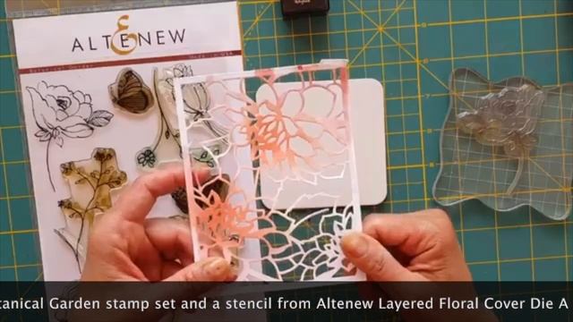Watercolor Drink Coasters tutorial using Altenew stamps смотреть онлайн