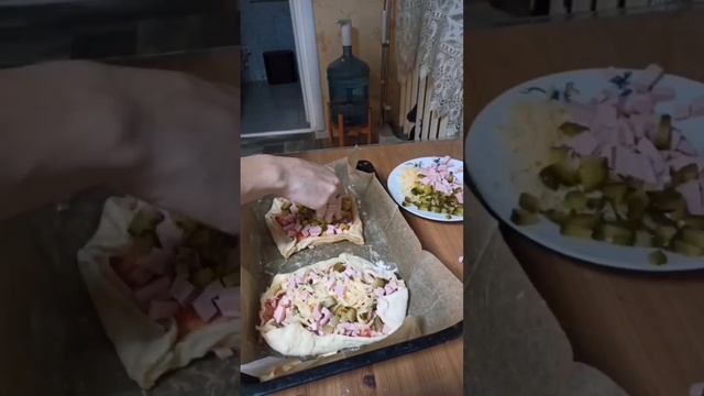 Вкусная домашняя пицца 🍕 🤤 смотреть онлайн
