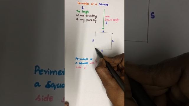 Shorts92:Perimeter of the Square!#shortsfeed #shortvideo #shortstrending #shortsviral #shortslearn смотреть онлайн