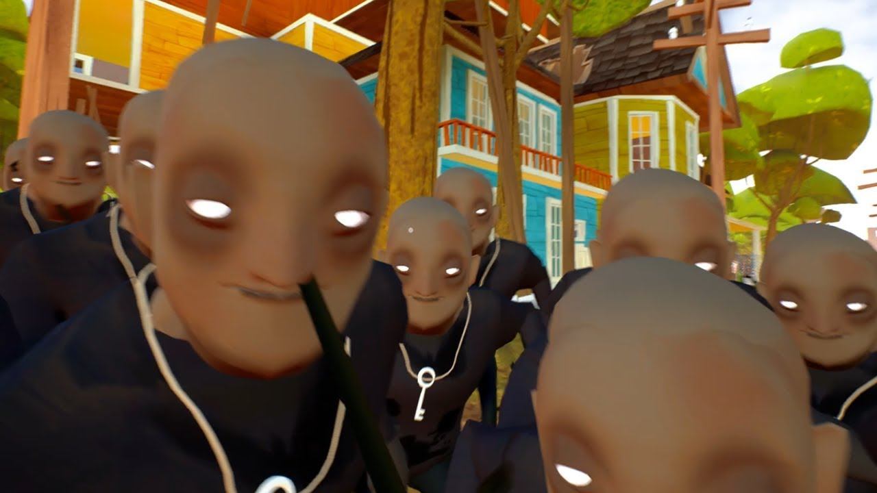 CLONE GRANDPA - HELLO NEIGHBOR MOD смотреть онлайн
