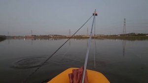 ПОЙМАЛ КРУПНЫХ РЫБ на паук с лодки. вечерний выезд #fishing #낚시 #рыбалка #carpfishing #паукподъемни