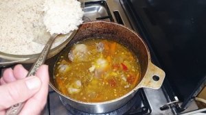 Плов с бараниной Рассыпчатый ПЛОВ с БАРАНИНОЙ в казане.