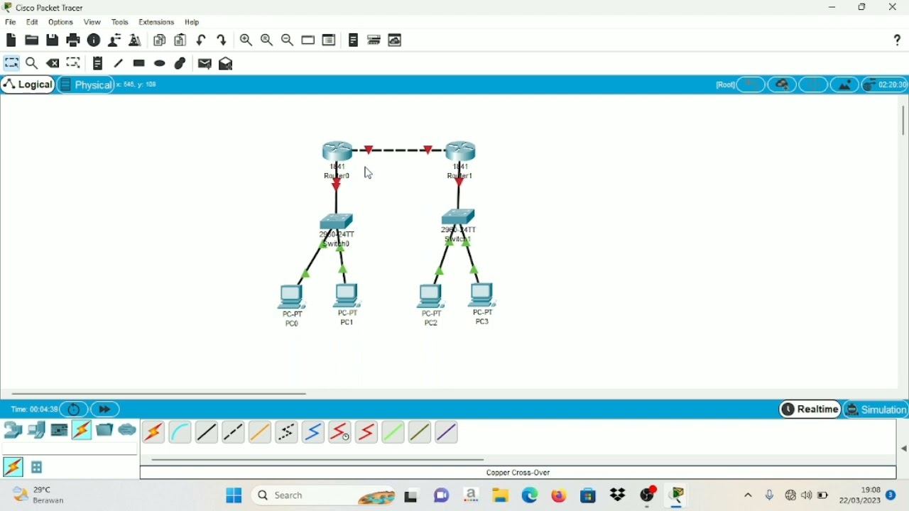 Tutorial Cisco Paket Tracer | CLI | 2 Router, 2 Switch, 4 PC !! #tutorial #cisco смотреть онлайн