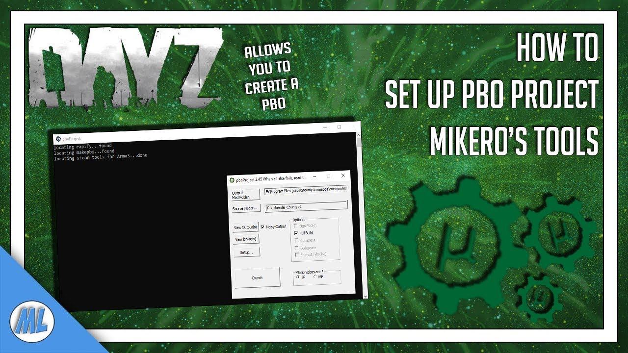 #DayZ How To Set Up Pbo Project Mikero's Tools - DayZ Tools смотреть онлайн