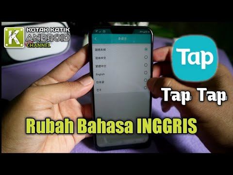 Cara Merubah Bahasa Aplikasi Tap Tap Jadi Bahasa Inggris
