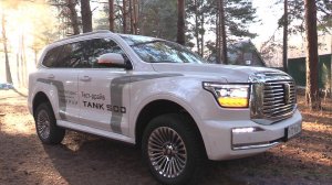 2024 TANK 500. Обзор (интерьер, экстерьер, двигатель).