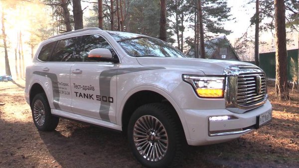 2024 TANK 500. Обзор (интерьер, экстерьер, двигатель).