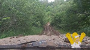 Летний Атыш, поездка на водопад в две машины. часть первая.