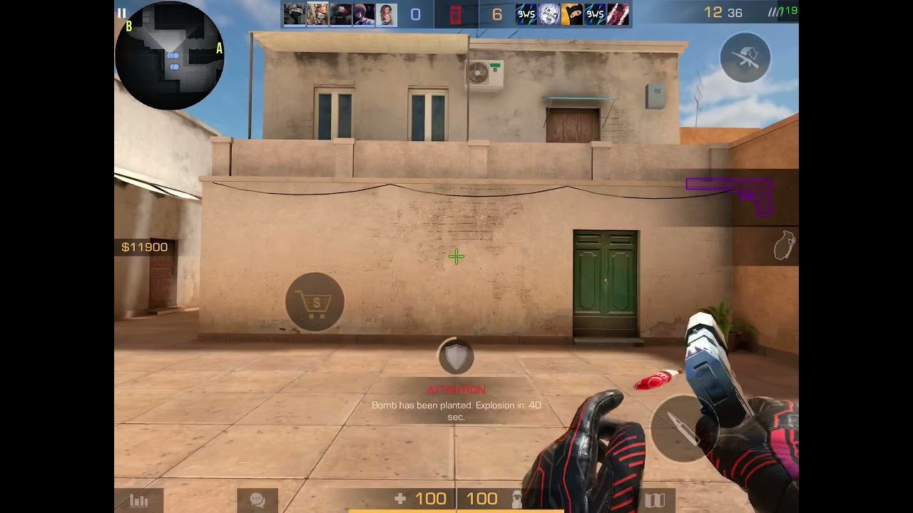 Standoff 2 0.15.1 Hacker Bomb Plant Competitive Match смотреть онлайн