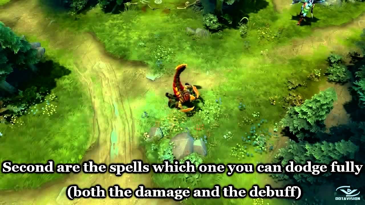 Sand King Burrowstrike Dodge Tricks - DOTA 2 TV смотреть онлайн