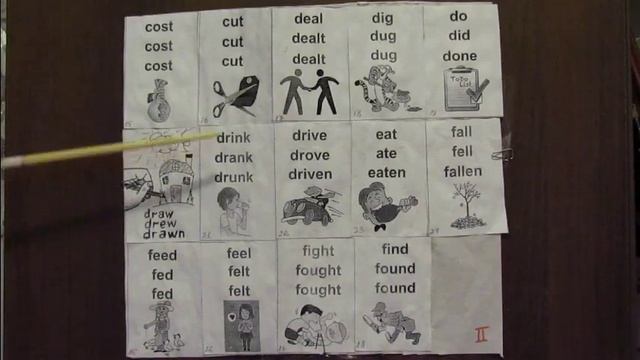 ENGLISH-VINGLISH.Неправильные глаголы №2 смотреть онлайн