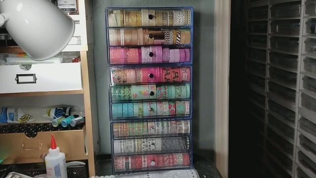 💜 WASHI ORGANIZER UPDATE  💜