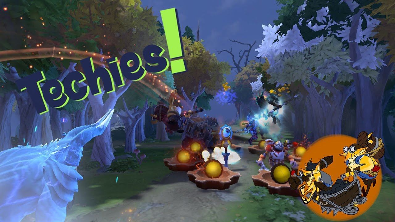 Techies!!! Mega kill. смотреть онлайн