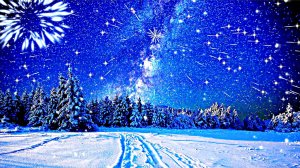 Футажи!!! Видеофоны! Видеофон Зима! Зимний Лес - Страна Чудес 1!!! Зимняя Красивая  Сказка!