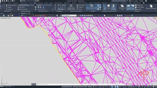Civil 3D 2021 и Nano GeoniCS 24.1 Импорт поверхности через LandXML и сравнение результатов