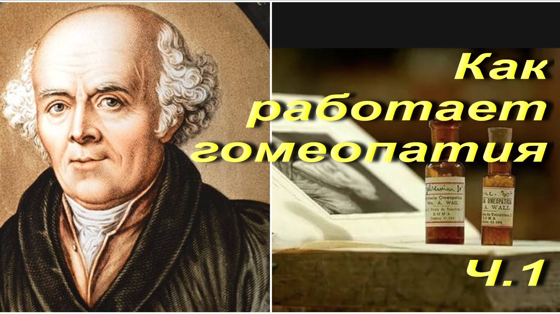 Как работает гомеопатия Ч.1. смотреть онлайн