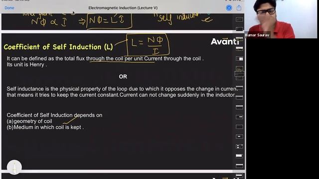 Electromagnetic Induction (Lecture 5) смотреть онлайн
