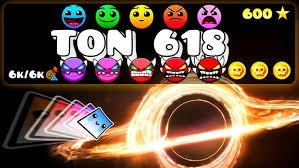 TON 618 Каждой Сложности в Geometry Dash