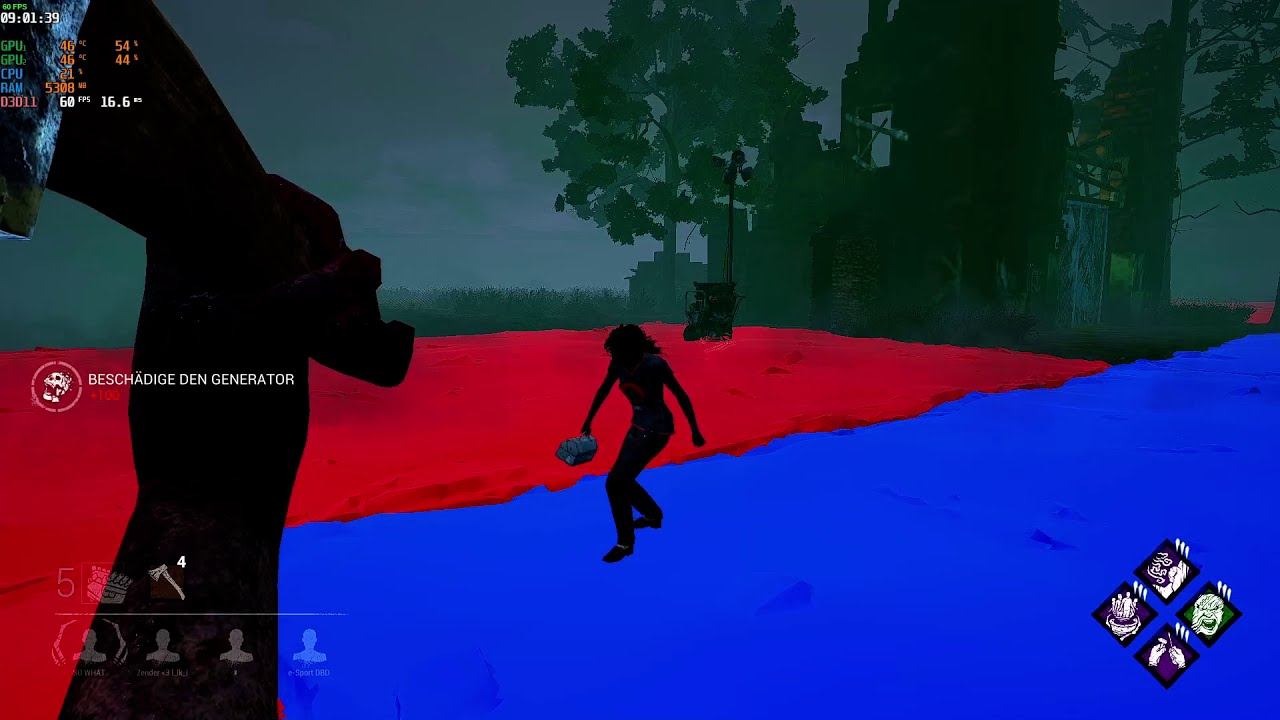 A map without lockers - Huntress - 1.9.3. Dead by Daylight смотреть онлайн