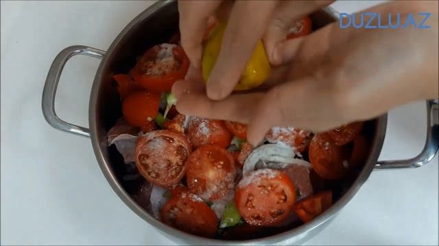 Buğlama Resepti. Dana ətindən Asan Və Dadlı  Yemək