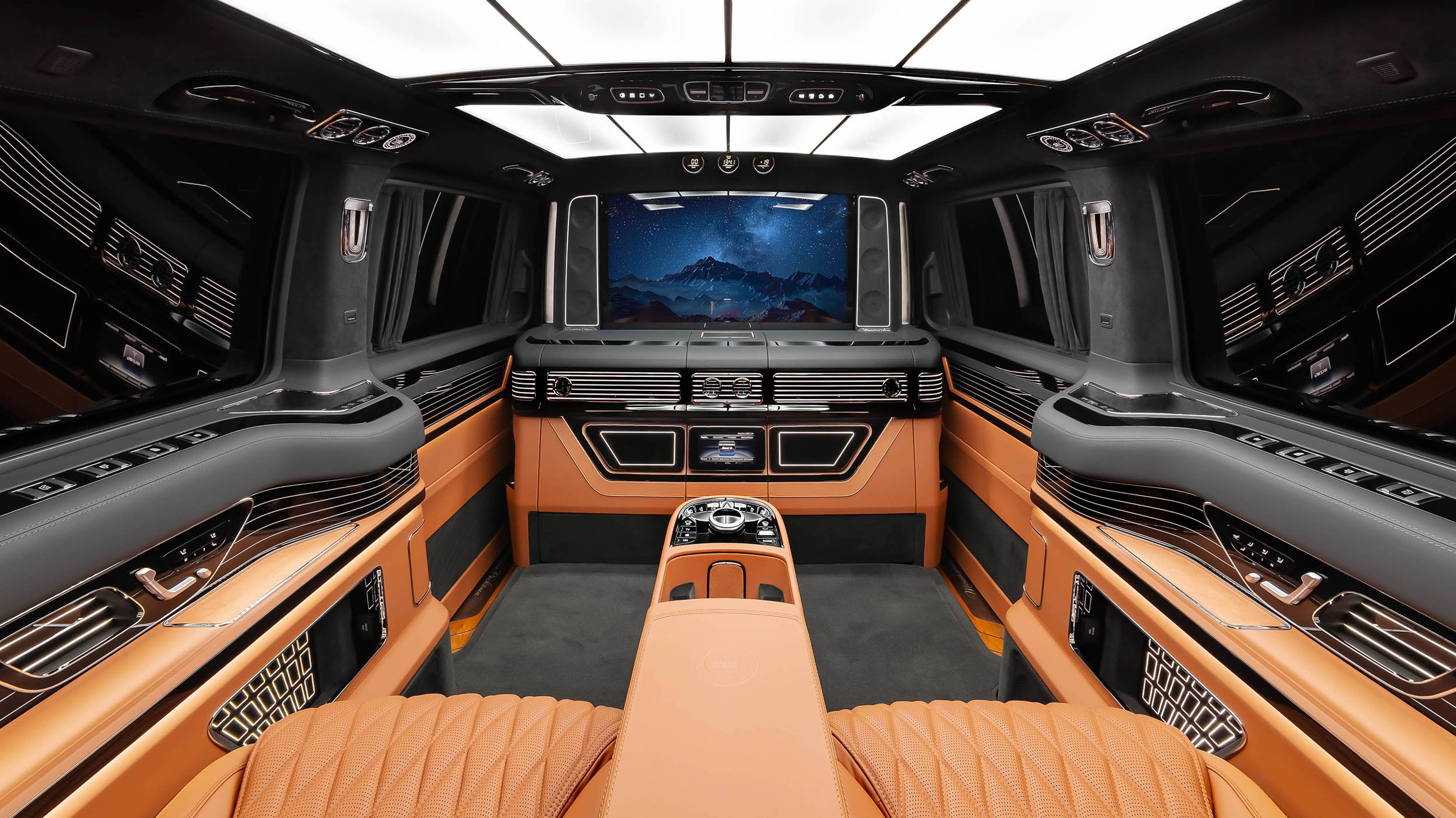 VIP-салон #EVEREST в отделке #Maybach #S-class #W223