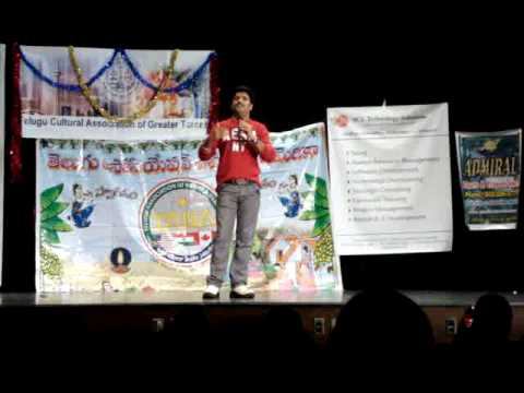 Shiva Reddy mimicry show in Toronto - part 4 смотреть онлайн