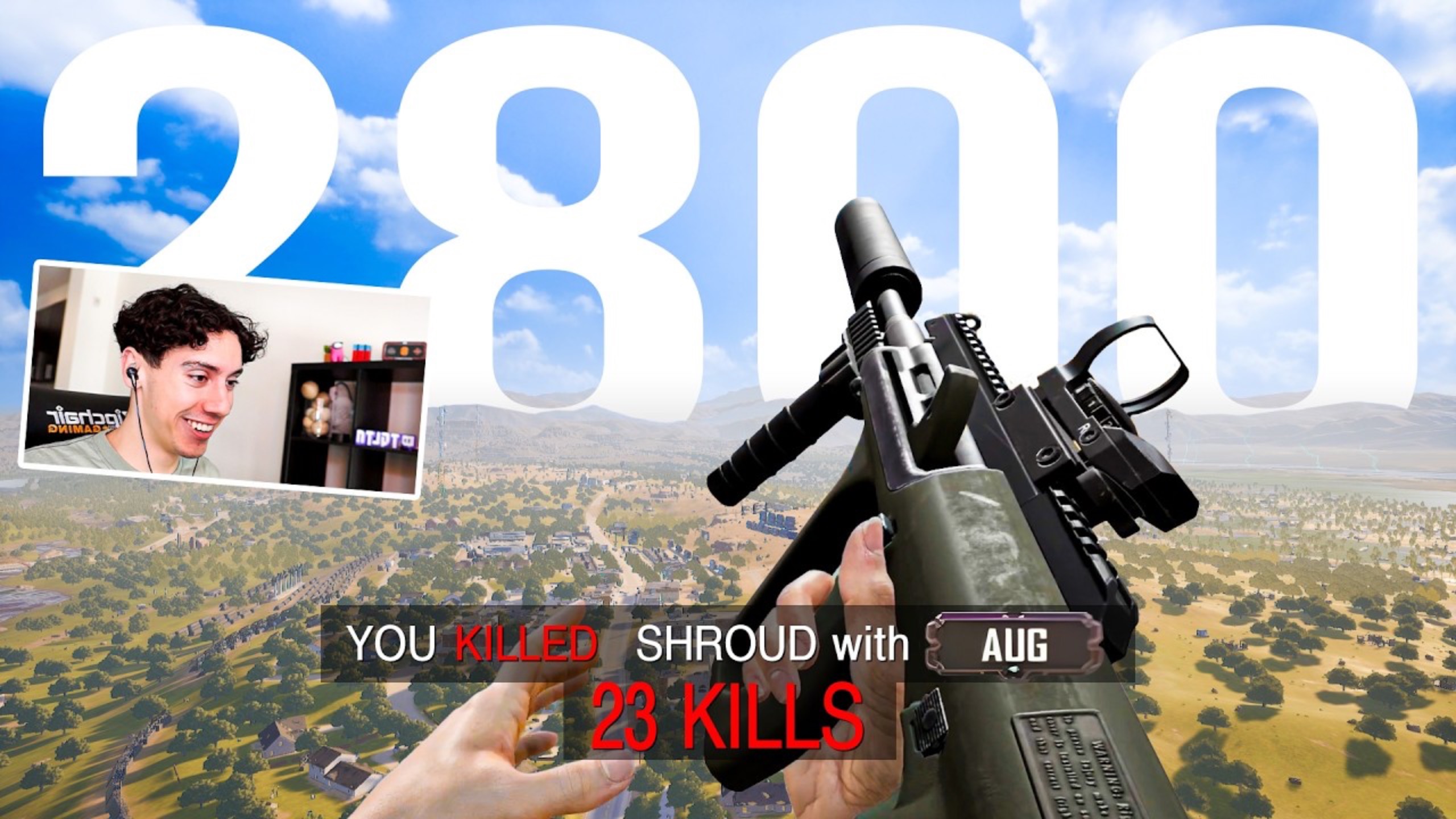 TGLTN Drops 23 KILLS & 2800 DAMAGE Vs SQUADS In PUBG