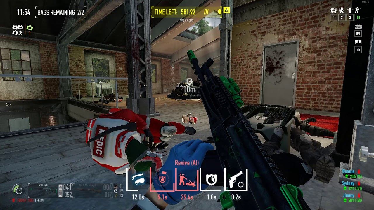 Payday 2: AK17 - Safehouse Raid, One Down смотреть онлайн