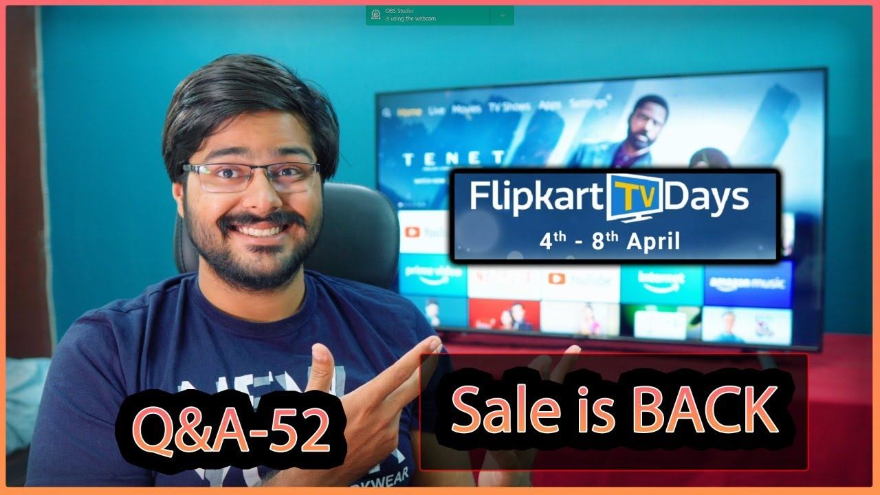 FLIPKART TV DAYS || 4-8 April || Which LED Smart TV to BUY Q&A-52 смотреть онлайн