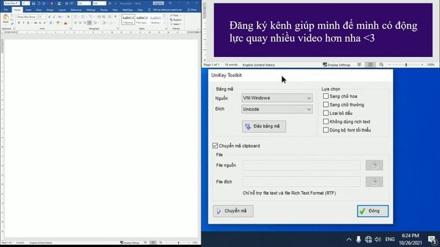 Chuyển font chữ từ VNI Times về Time New Roman смотреть онлайн