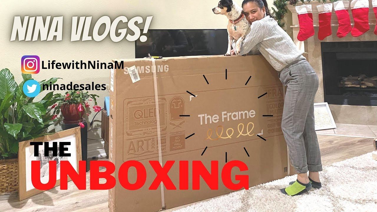 Vlog 6 ▪️ Unboxing video: Samsung Frame TV смотреть онлайн