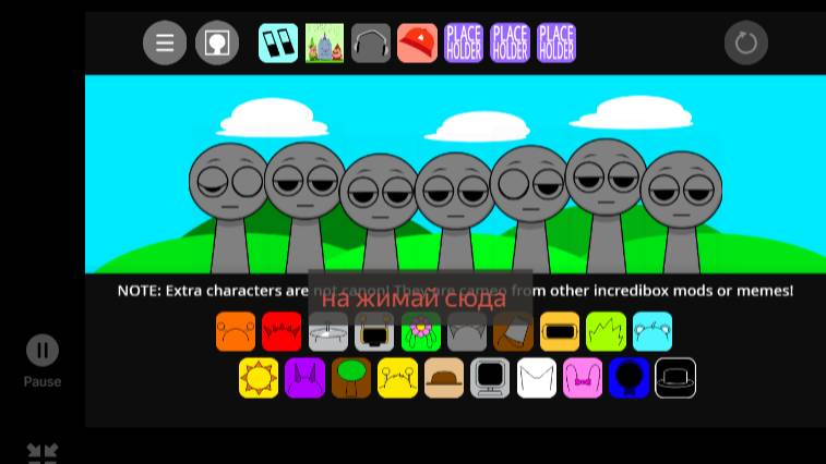обзор на мод incredibox sprunki последняя версия+ozzybox-terrors смотреть онлайн