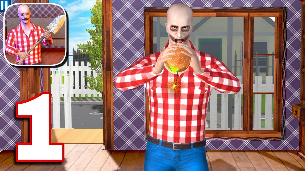Hi Neighbor Scary Granny & Grandpa Games Full Gameplay Walkthrough Part 1 смотреть онлайн