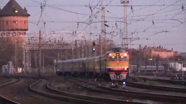 Ноябрьские вечера в Риге | Железнодорожный микс №118 | Railway mix №118 смотреть онлайн