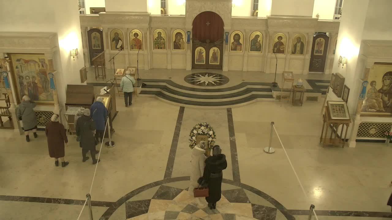 Всенощное бдение. Введение во храм Пресвятой Владычицы нашей Богородицы и Приснодевы Марии смотреть онлайн
