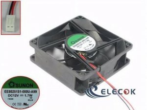 EE80251S1-000U-A99 12V 0.145A 1.7W 2wires Cooling Fan