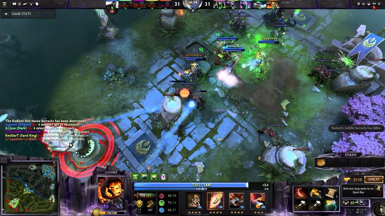 Radiant Time Out with Dire Throw смотреть онлайн