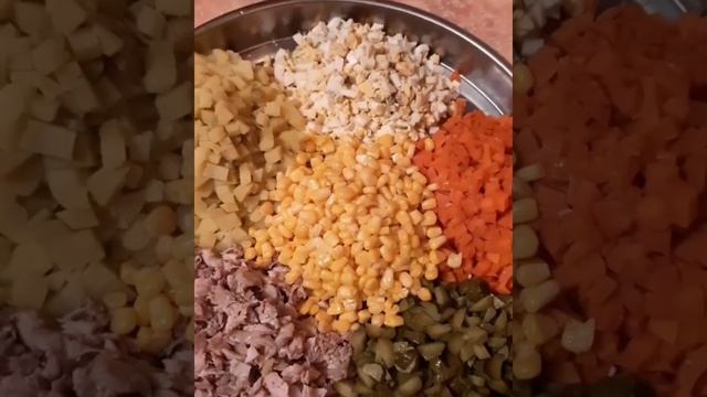 очень вкусный простой салат 🥗 смотреть онлайн