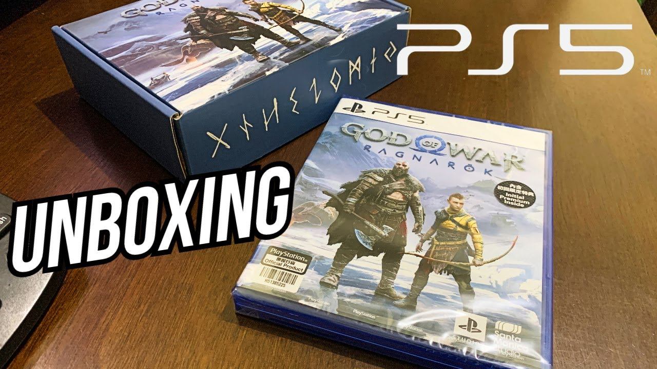 GOD OF WAR RAGNAROK PS5 STANDARD/LAUNCH EDITION + MJOLNIR PEN W/ STAND | Unboxing & Hands-on смотреть онлайн