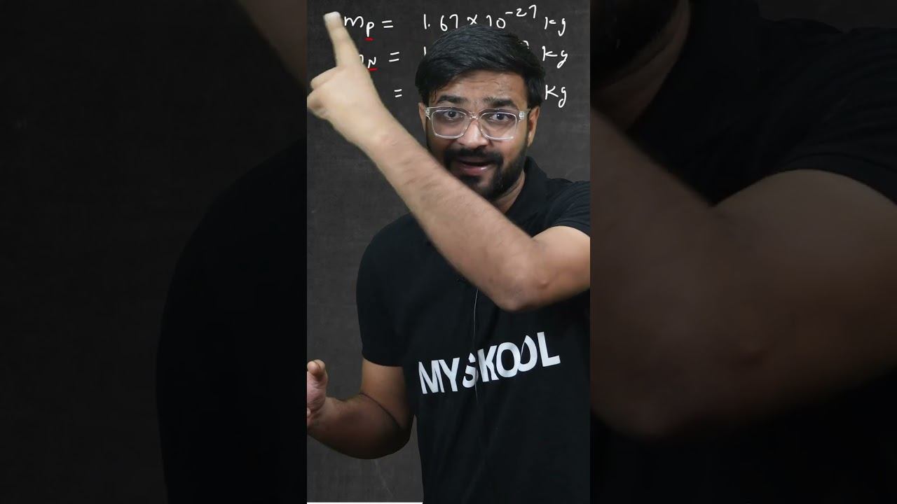 Mass no of electrons protons neutrons | Neet 2024 | Myskool| lokesh gurjar смотреть онлайн