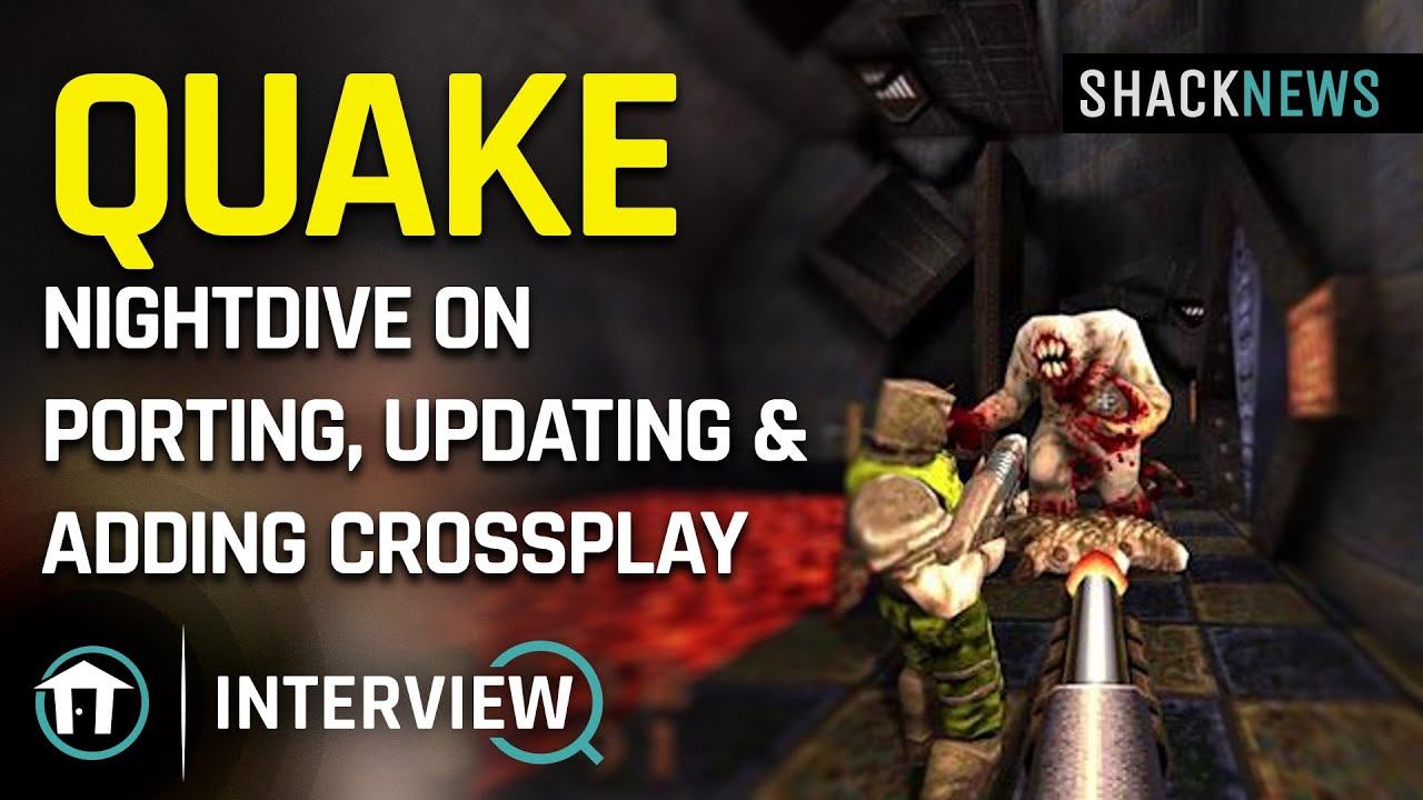 Quake - Nightdive on Porting, Updating & Adding Crossplay смотреть онлайн