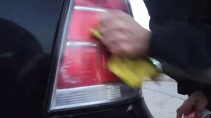 Убрать царапины с фары