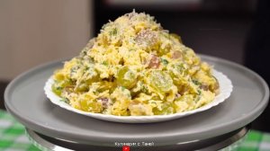 Всего ТРИ ингредиента! ТЕПЕРЬ МОЙ ЛЮБИМЫЙ салат "АВАНГАРД" | Кулинарим с Таней