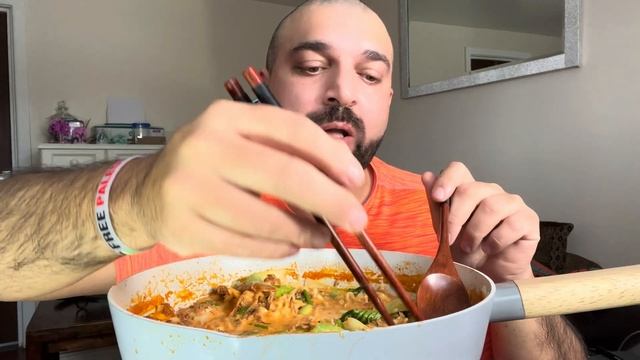 Buldak Carbonara Mukbang
