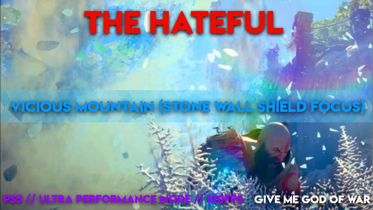 God of War Ragnarok (PS5) - The Hateful (The Watchtower) | LVL1 Kratos + Stone Wall Shield (GMGOW) смотреть онлайн