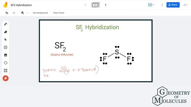 SF2 Hybridization (Sulphur Diflouride) смотреть онлайн